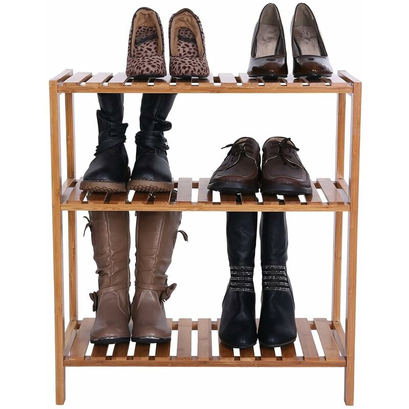 BELIEP Shoe Rack for Entryway 8 Tier Shoe Organizer Shoe Rack for Garage  Shoe Shelf Large Boots Tall Shoe Rack Organizer