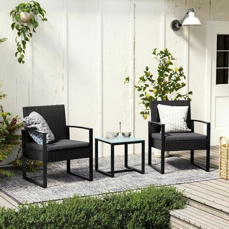 Garden Furniture Set 3 Piece Outdoor, Outdoor Table Set For 2