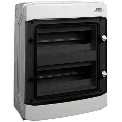 Caja eléctrica de plástico de superficie con puerta transparente - CHINT nºde módulos: 8 módulos