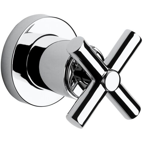 ROCA A5A1843C00 LOFT Llave de Paso Recto de 1/2” Índice C Caliente Cromo - ref: A5A1843C00 (1/3)