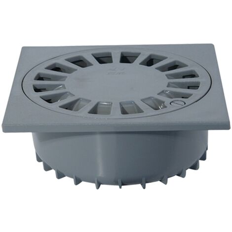 Sumidero sifónico PVC A-20 - RIUVERT Medidas: 150x150 - Ø50 mm