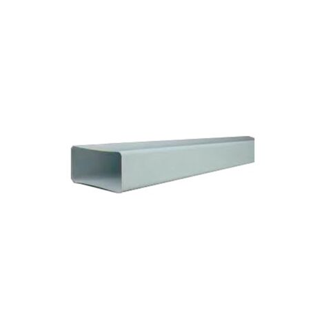 Conducto recto para ventilación/extracción de humos - SIBER Medidas: 150x75x1500 mm