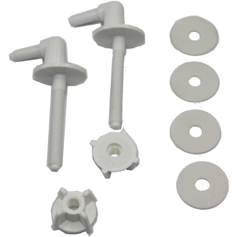Conjunto de bisagras de plástico asiento WC (VICTORIA) - ROCA