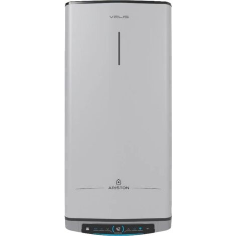 Termo eléctrico inteligente, Ariston, Velis Tech Dry Wifi 80L, Multipoisicion, Clase Energetica B (1/5)