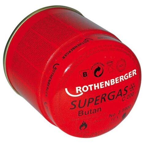 Cartucho gas 190ml C200 III Rothenberger