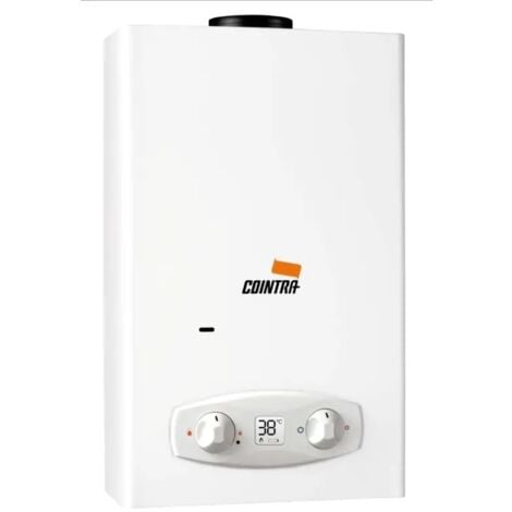 Calentador de gas atmosférico CAMI (butano) - COINTRA Capacidad: 11 L