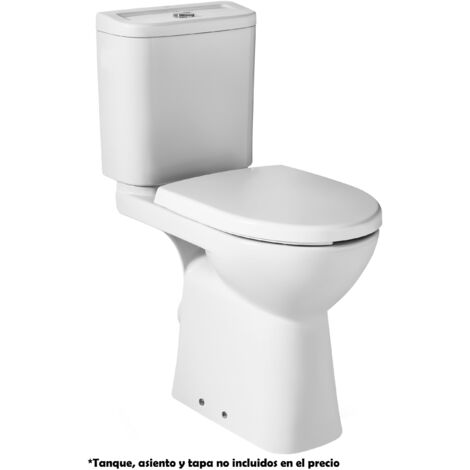 Taza para inodoro de tanque bajo para movilidad reducida ACCESS - ROCA Salida: Horizontal