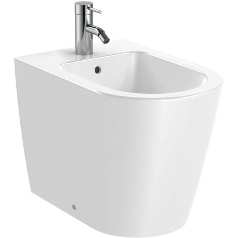 ROCA A357527000 INSPIRA ROUND Bidé A Suelo sin Tapa Blanco Brillo - ref: A357527000