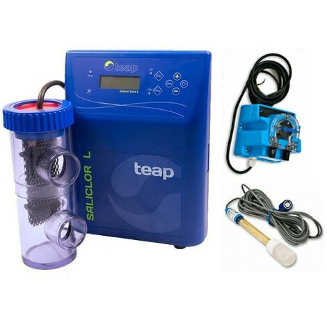 Clorador Salino Saliclor Serie L con control PH integrado - TEAP Modelo: Saliclor L 50