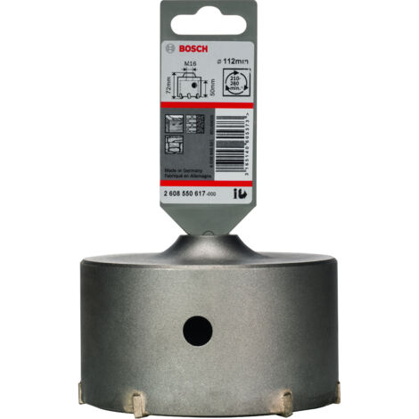 Corona CoreCutters SDS plus-9 - BOSCH Diámetro: Ø112 mm (1/2)