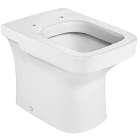 Taza de inodoro compacta adosada a pared con salida dual DAMA - ROCA