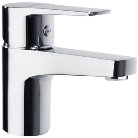 Ramon Soler - Grifo de Lavabo Monomando Cromado con Sistema S2 de Ahorro de Agua Serie Titanium