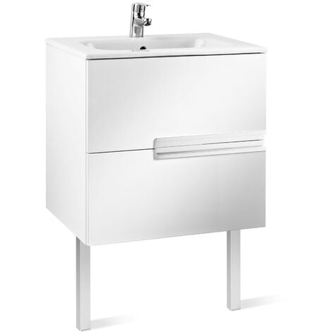 Mueble + lavabo blanco VICTORIA-N - ROCA Medidas: 600 mm