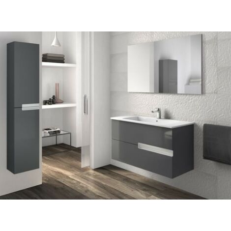 Mueble + lavabo gris VICTORIA-N - ROCA Medidas: 800 mm