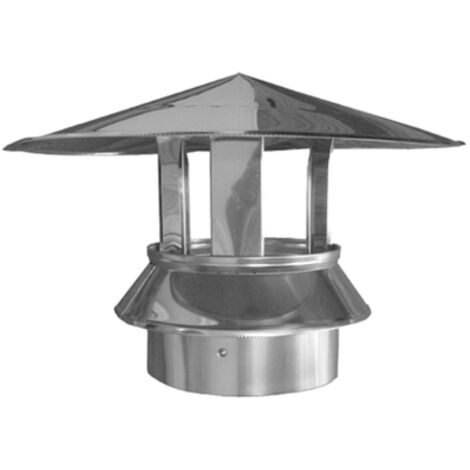 Sombrerete Inox 304 DP Dinak 30x125mm30x125mm Inoxidable