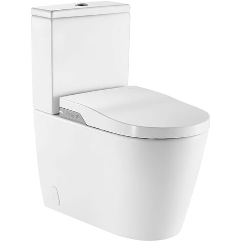 Inodoro ROCA In Wash Inspira Rimless - cisterna, tapa y asiento