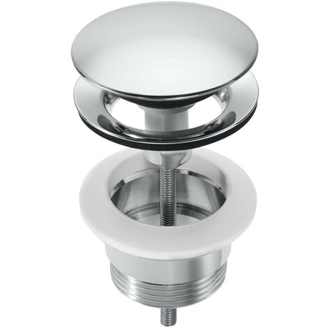 Desagüe para lavabo o bidé con tapón fijo abierto - ROCA
