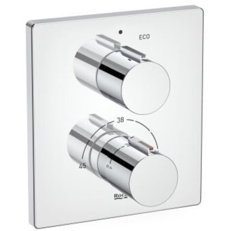 Grifo termostático empotrable para baño-ducha T-2000 - ROCA (1/2)