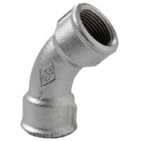 Curva galvanizada 45º HH 41 - ATUSA Diámetro: Ø3/8"
