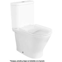 Taza para tanque bajo ROCA rimless The Gap