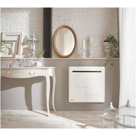 Radiateur à inertie céramique NOIROT Amaroc horizontal 1000W blanc