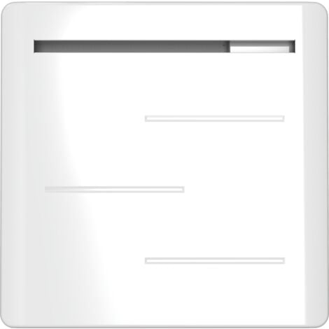 Radiateur à inertie céramique NOIROT Amaroc horizontal 1000W blanc