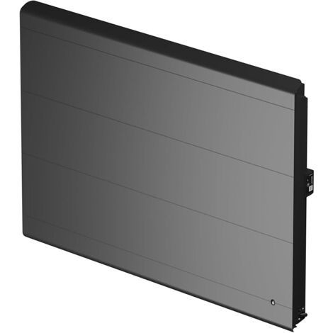 Radiateur à inertie double corps de chauffe NOIROT Radiasoft horizontal 1500W anthracite connecté