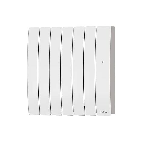 Radiateur à inertie fluide NOIROT Actiflo horizontal 1000W blanc connectable