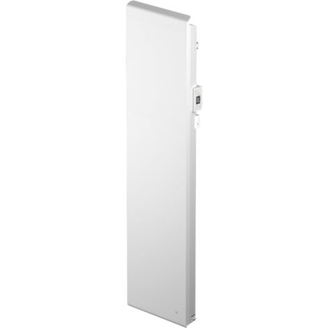 Radiateur à inertie double corps de chauffe NOIROT Radiasoft vertical 1000W blanc connecté