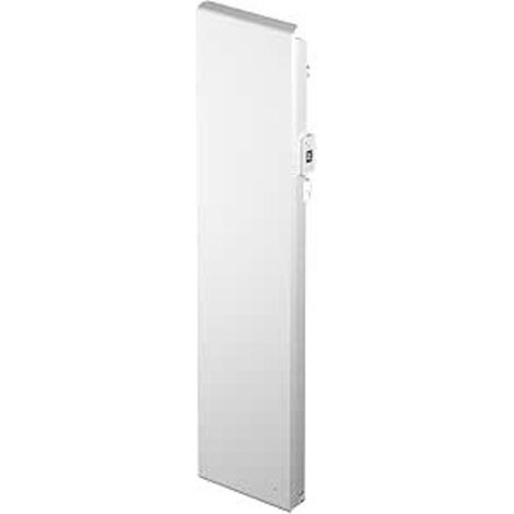 Radiateur à inertie double corps de chauffe NOIROT Radiasoft vertical 1500W blanc connecté