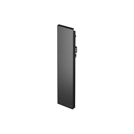 Radiateur à inertie double corps de chauffe NOIROT Radiasoft vertical 1000W anthracite connecté