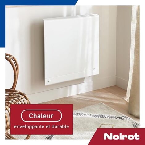 Radiateur à inertie sèche NOIROT Caldera Neo horizontal 1000W blanc