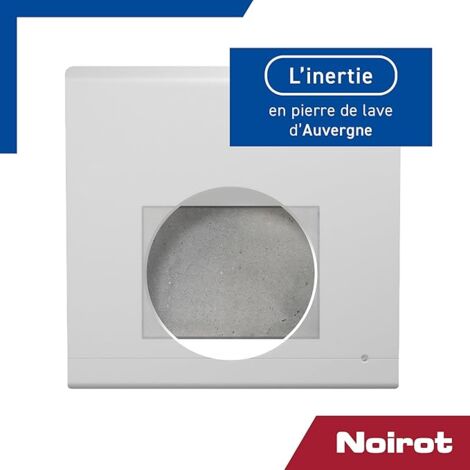Radiateur à inertie sèche NOIROT Caldera Neo horizontal 1000W blanc