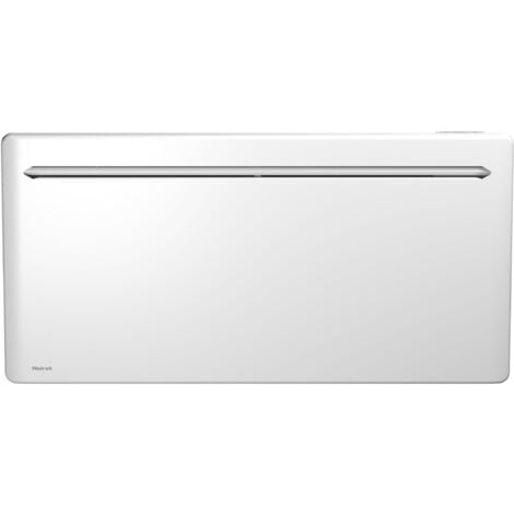 Radiateur à inertie sèche fonte NOIROT Alliage horizontal 2000W blanc