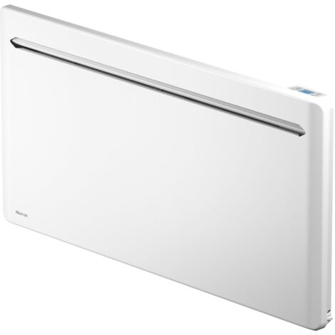 Radiateur à inertie sèche fonte NOIROT Alliage horizontal 2000W blanc