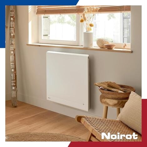 Radiateur à inertie sèche NOIROT Caldera Neo horizontal 1500W anthracite