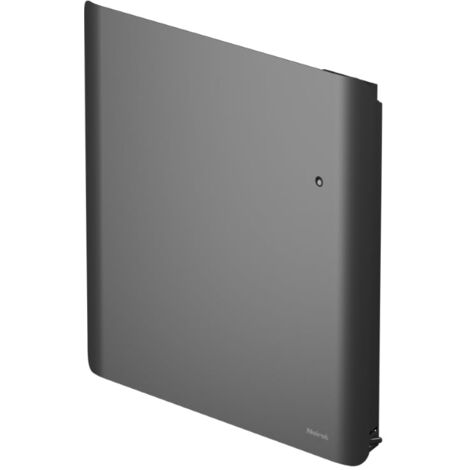 Radiateur à inertie double corps de chauffe NOIROT Evolution horizontal 1000W anthracite connecté