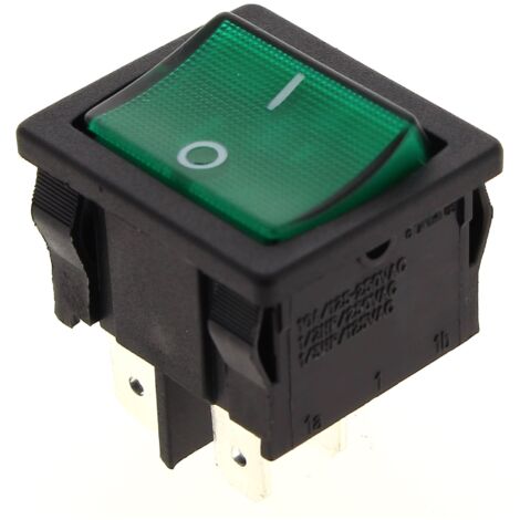 CED 20A 1-fach Zweipoliger Schalter Mit Neon-Anzeige - Ideal Für Heizungen & Starkstrom