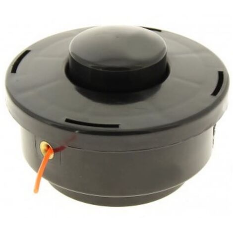 Spares2go Spulenfaden & Kappe Für MacAllister Rasentrimmer GTB2-600/MGT 600 – 5 M, 1,5 Mm, 2 Stück
