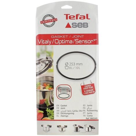 Dichtung Für Schnellkochtopf Ø 268 Mm - Originalcode 790138, Passend Für SEB Tefal 10L 12L 18L, Lebensmittelechtes Silikon