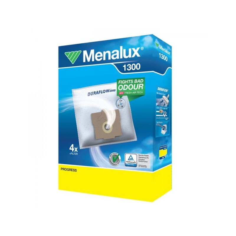 Sacchetti Per Aspirapolvere HOOVER In Microfibra – Confezione Da 5 Pezzi, Compatibili Con Compact, Blitz, Bonn, Cocco, V 3700 E Altri (H210MF) - 2