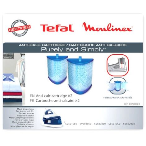 TEFAL XD9060E0 CARTUCCIA Antiscala Ferro, Plastica, Bianco-15143 EUR 11