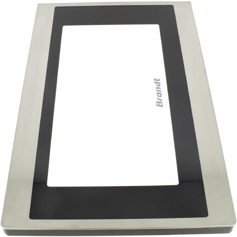 Telaio Per Microonde 40x60cm Nero | Per Incasso In Mobili Da Cucina | Griglia Ritagliabile, Include Viti E Tasselli