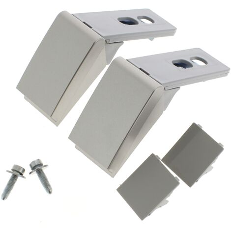 Kit di riparazione per maniglia grigia 9590180 per frigorifero liebherr