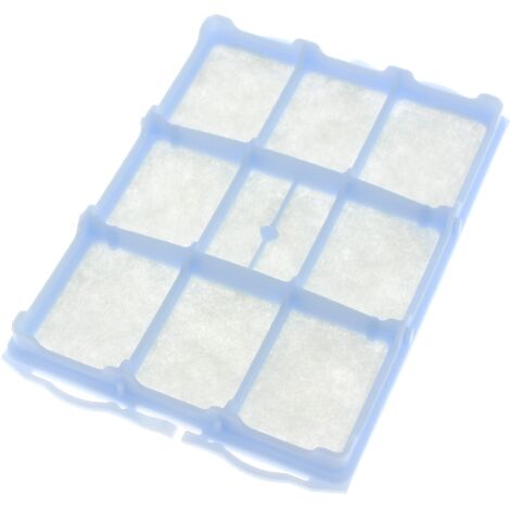 Filtro protector de motor lavable para aspiradora Bosch, Siemens (1/2)