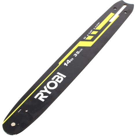 Guida catena 35cm 14 3/8 per motosega ryobi (1/2)