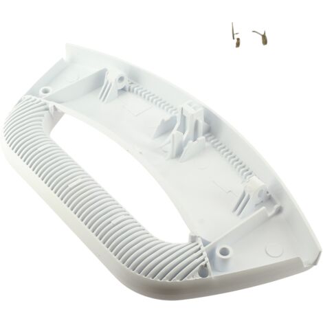Pezzo Di Ricambio Hotpoint Kit Maniglia Porta Per Lavatrici Hotpoint - Compatibile Con BHWD149UKA, BHWDD74UK, BHWM129UK - Colore Bianco Hoppe Maniglia - Foto 6