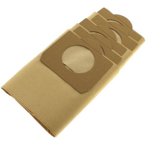 10 Sacchetti Per Aspirapolvere In Carta - Compatibili Con Hoover Dry S 1640, S 4438, S 2047, Wet & Dry S 2043 E Modelli Simili. Alta Filtrazione.
