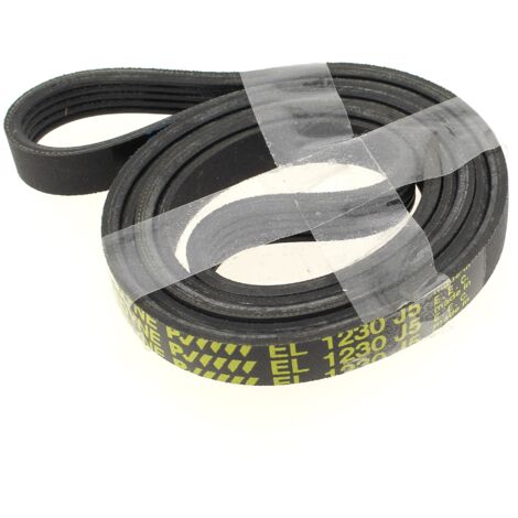 Cinghia elastica rigata lavatrice TX90'PHI' EL 1253 J PHILCO ARISTON
