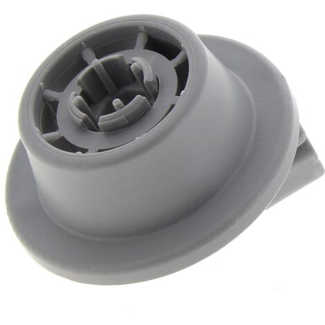 2 Ruote Grandi Per Cestello Lavastoviglie IKEA E Zanussi – 40 Mm, Grigie, Ricambio Originale